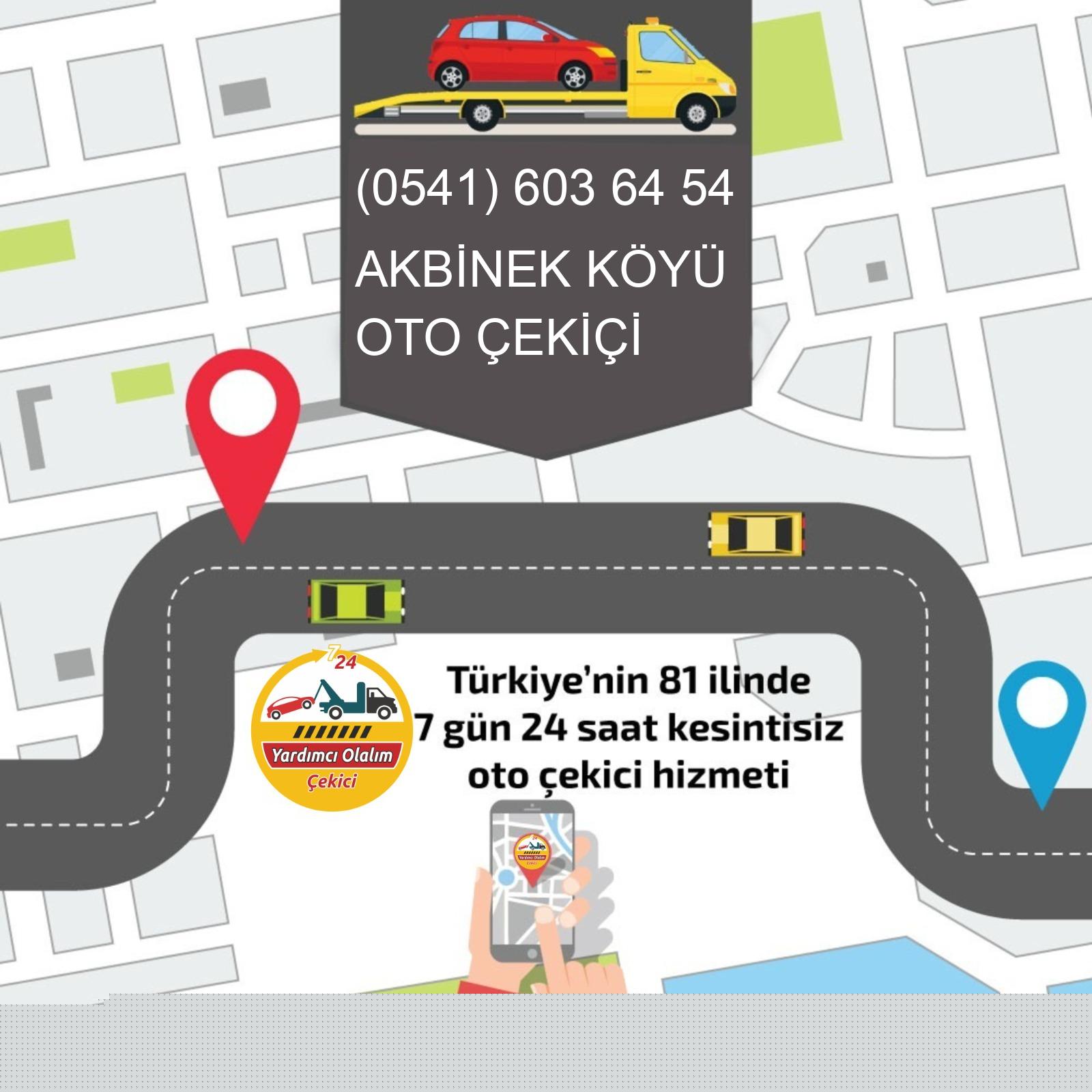 Akbinek Köyü Oto Çekici