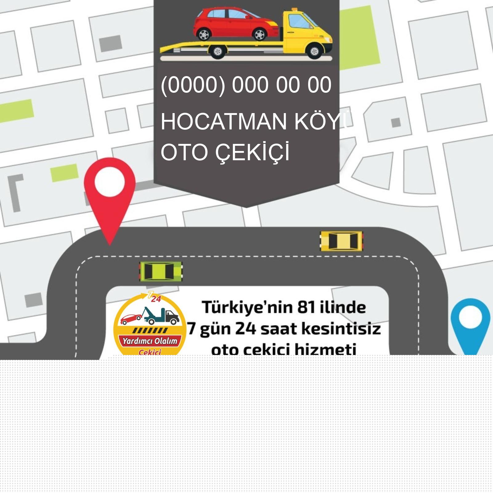 Hocatman Köyü Oto Çekici